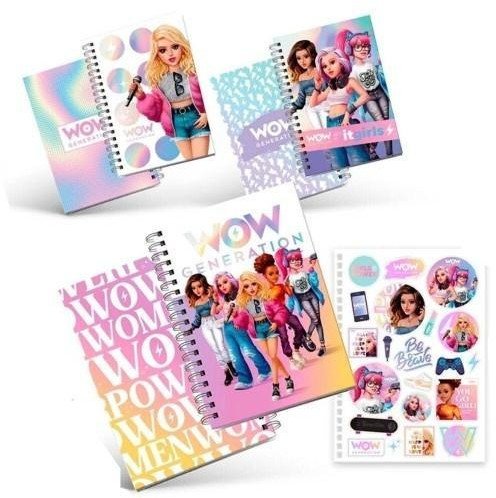 Kołozeszyt A5/80K WOW MIX