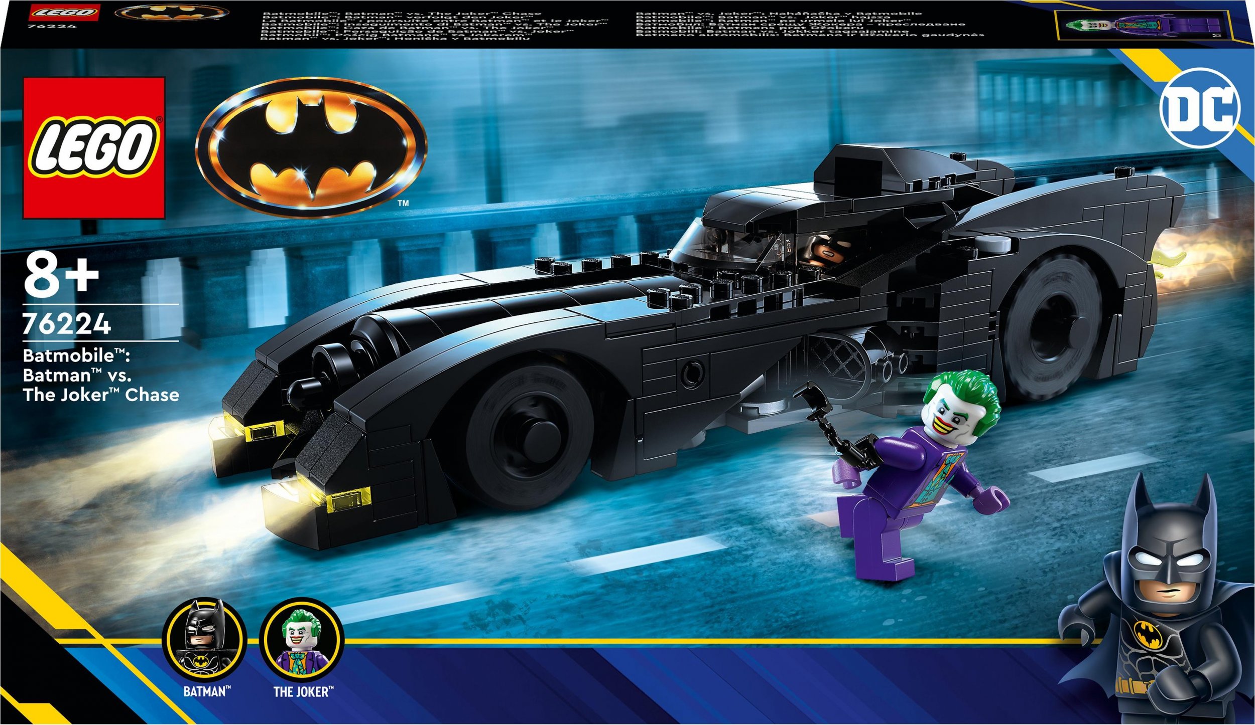 LEGO DC Batman Batmobil: Pościg Batmana za Jokerem (76224)