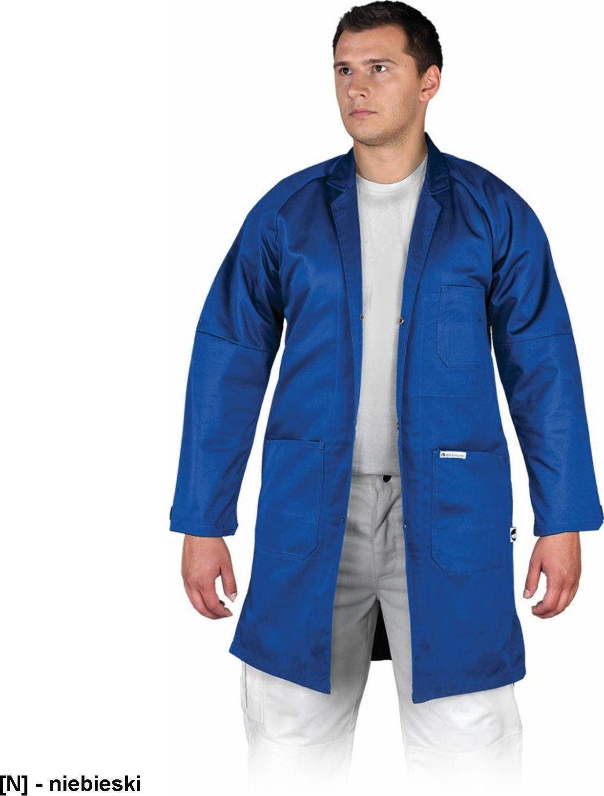 R.E.I.S. LH-COATER - Fartuch ochronny - odzież ochronna - niebieski 2XL