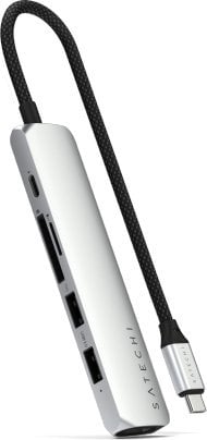 Satechi ST-P6SS huby i koncentratory USB Type-C 10000 Mbit/s Srebrny