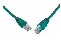 Solarix Patch kabel CAT5E SFTP PVC 2m green snag-proof C5E-315GR-2MB