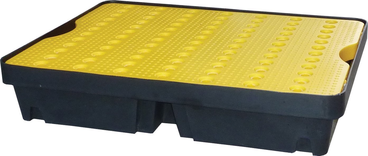 Topserw Wanna wychwytowa z żółtą kratownicą o pojemności 40 l, wym. 800 x 600 x 155 mm