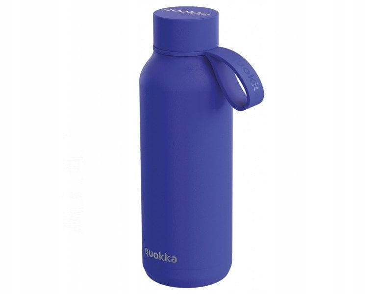 Quokka Solid With Strap - Butelka termiczna ze stali nierdzewnej 510 ml z paskiem (Dusk Blue)
