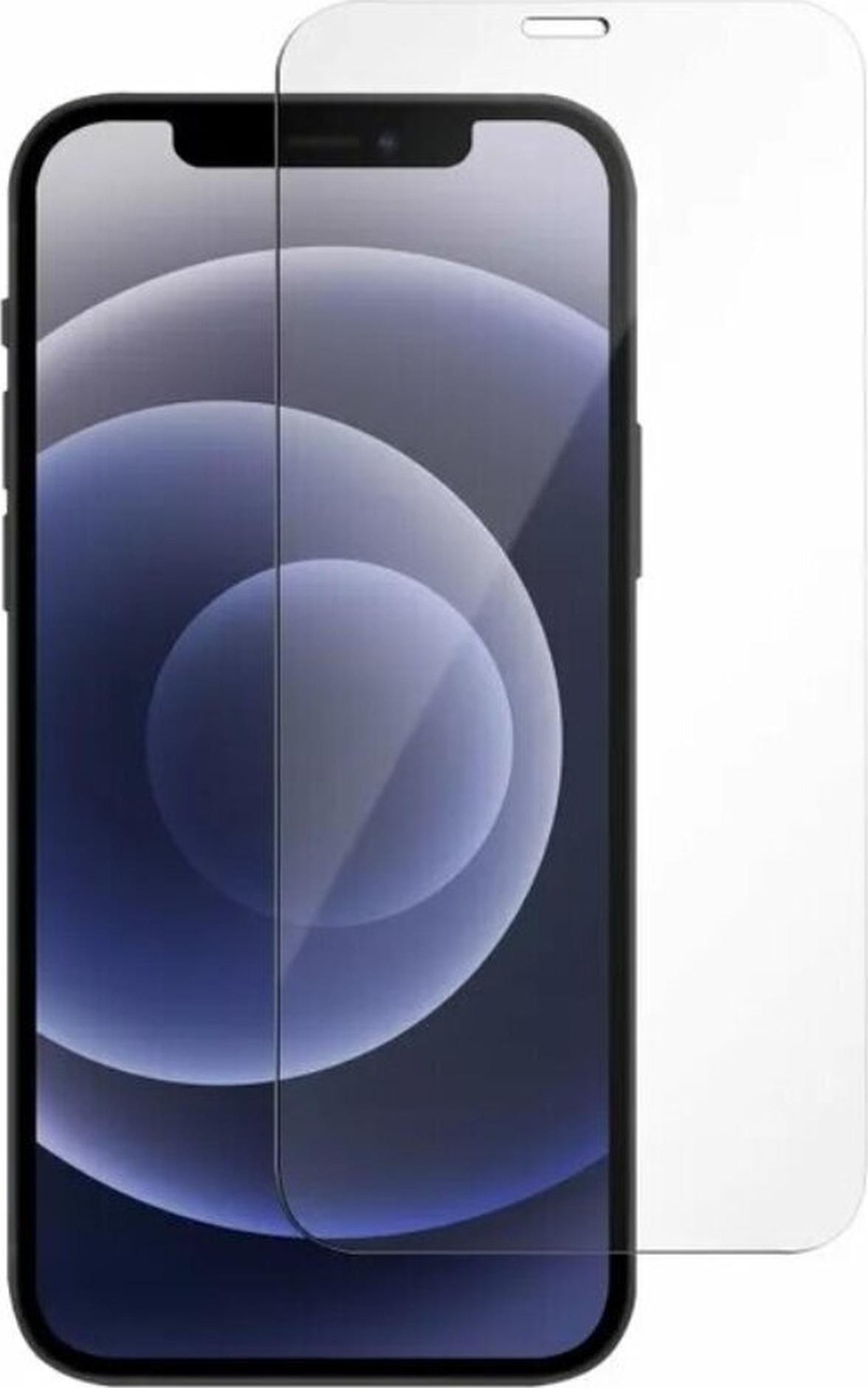 RoGer Full Face 9D Tempered Glass Full Coveraged with Frame Apple iPhone 12 Mini Black