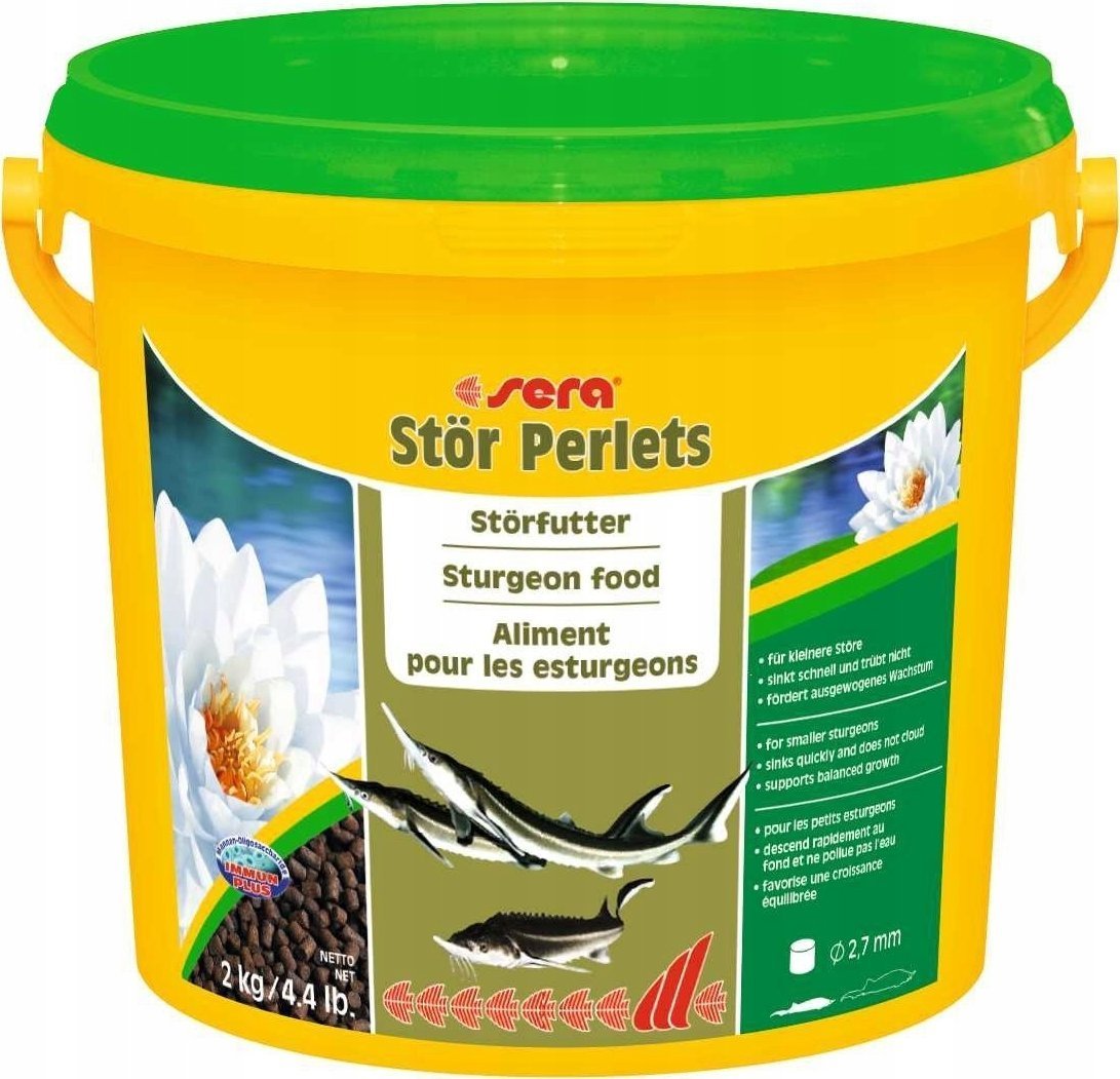 Sera Sturgeon Granules 3.800 ml, granulat - pokarm dla jesiotrów