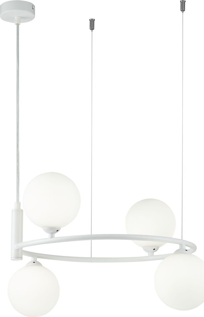 Lampa wisząca Maytoni Ring nowoczesna biały (MOD013PL-04W)