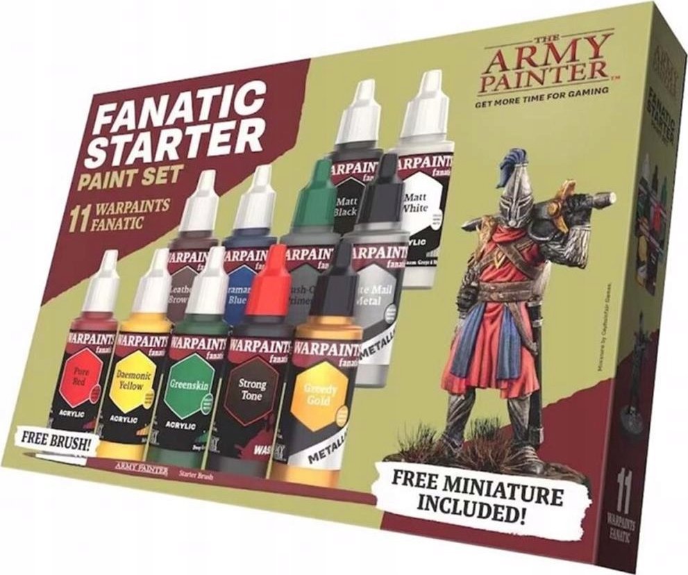 Army Painter The Army Painter: Warpaints - Fanatic - Starter Set