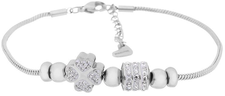 Pierre Ricaud Bransoletka PACIFIC SS-008-S srebrny - KONICZYNKA