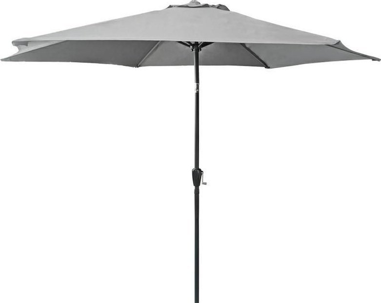 kontrast Parasol ogrodowy BOSTON średnica 2,7m jasnoszary