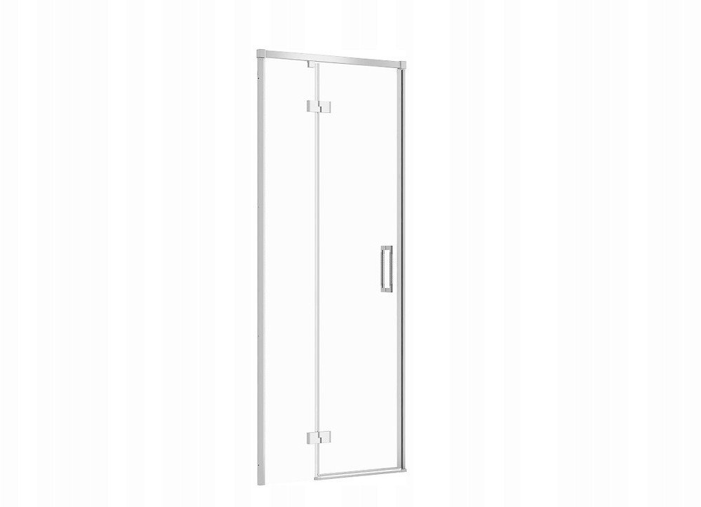 Cersanit S932-119 DRZWI NA ZAWIASACH KABINY PRYSZNICOWEJ LARGA CHROM 80X195 LEWE TRANS. // KNC.DRZ-LARGA-80X195-TR-L