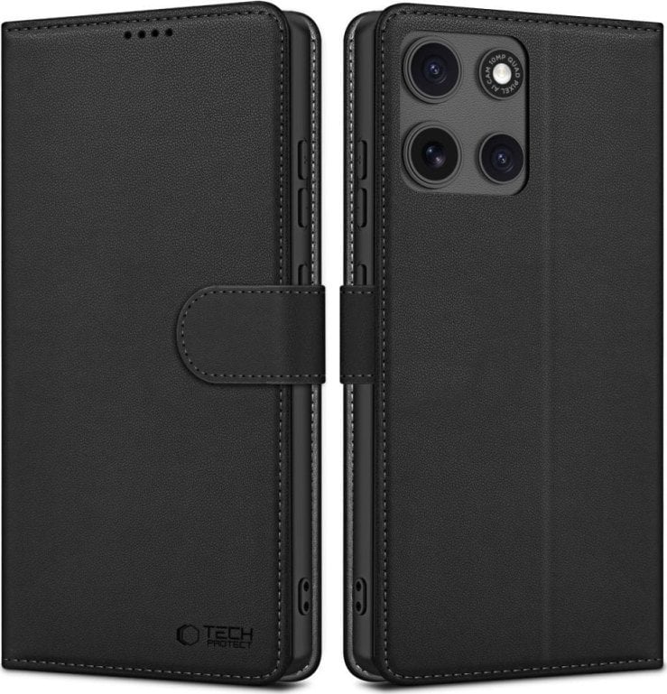 TECH-PROTECT WALLET MOTOROLA MOTO G15 / G15 POWER MATTE BLACK