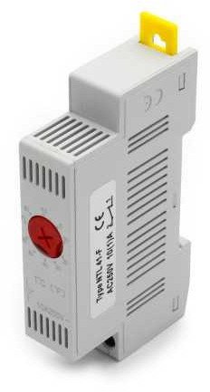 Termostat NC (normalnie zamknięty) na szynę DIN