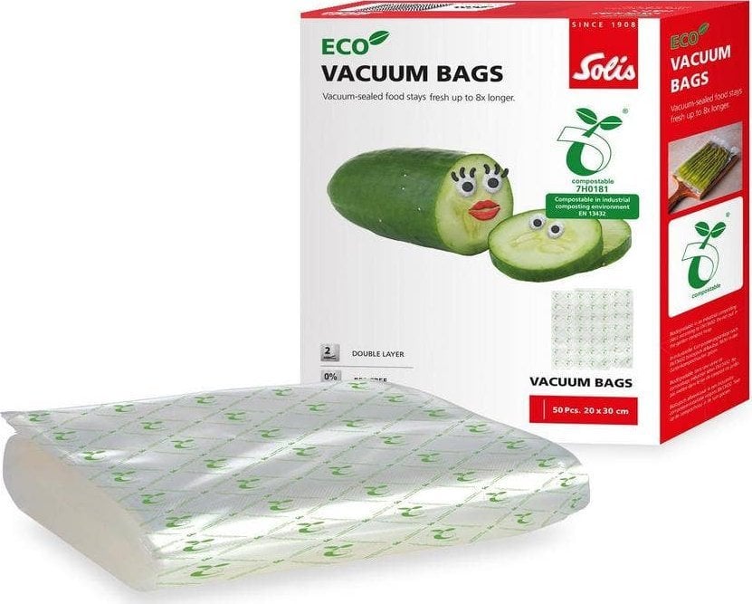 Solis Solis Eco Bags 20x30cm 50 Beutel Vakuumierbeutel