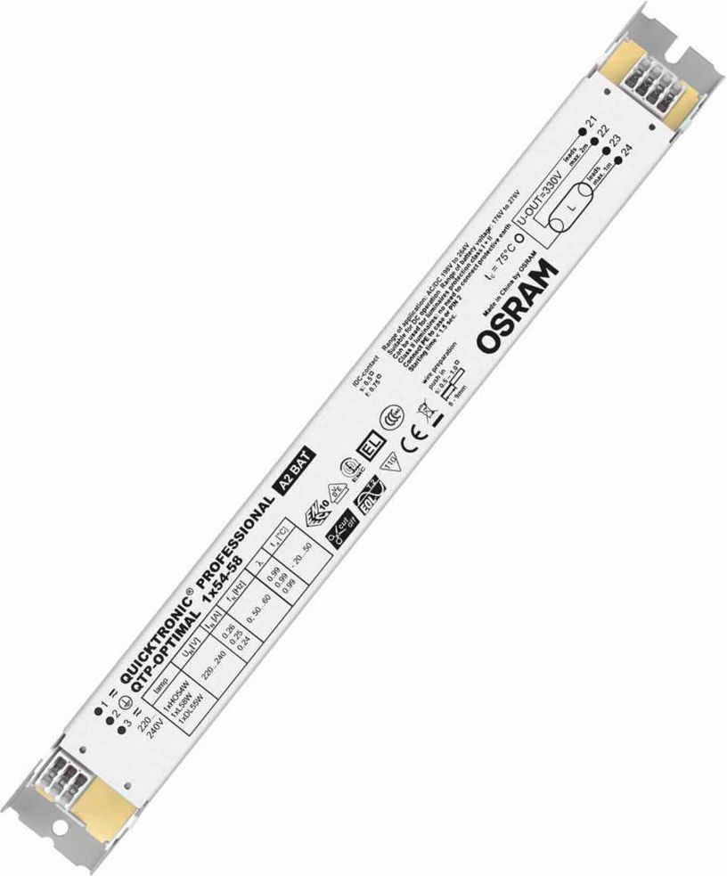 Osram Statecznik elektroniczny QTP-OPTIMAL 1X54-58/220-240 (4008321873729)