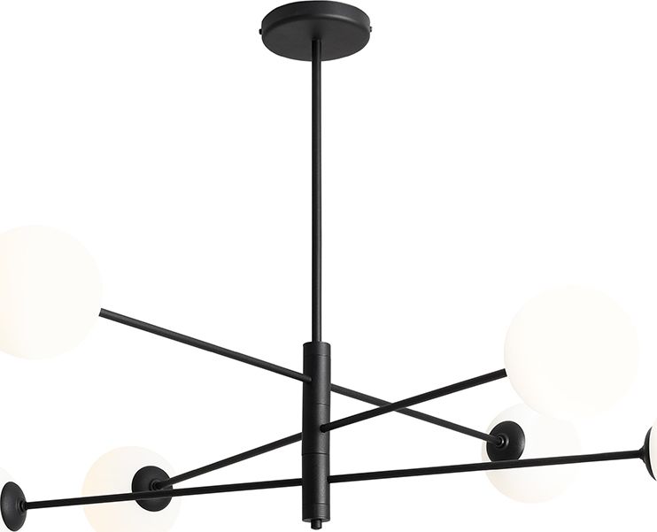 Lampa sufitowa Aldex Nowoczesna lampa sufitowa LED Ready czarna Aldex HOMME kule 1090PL_K1