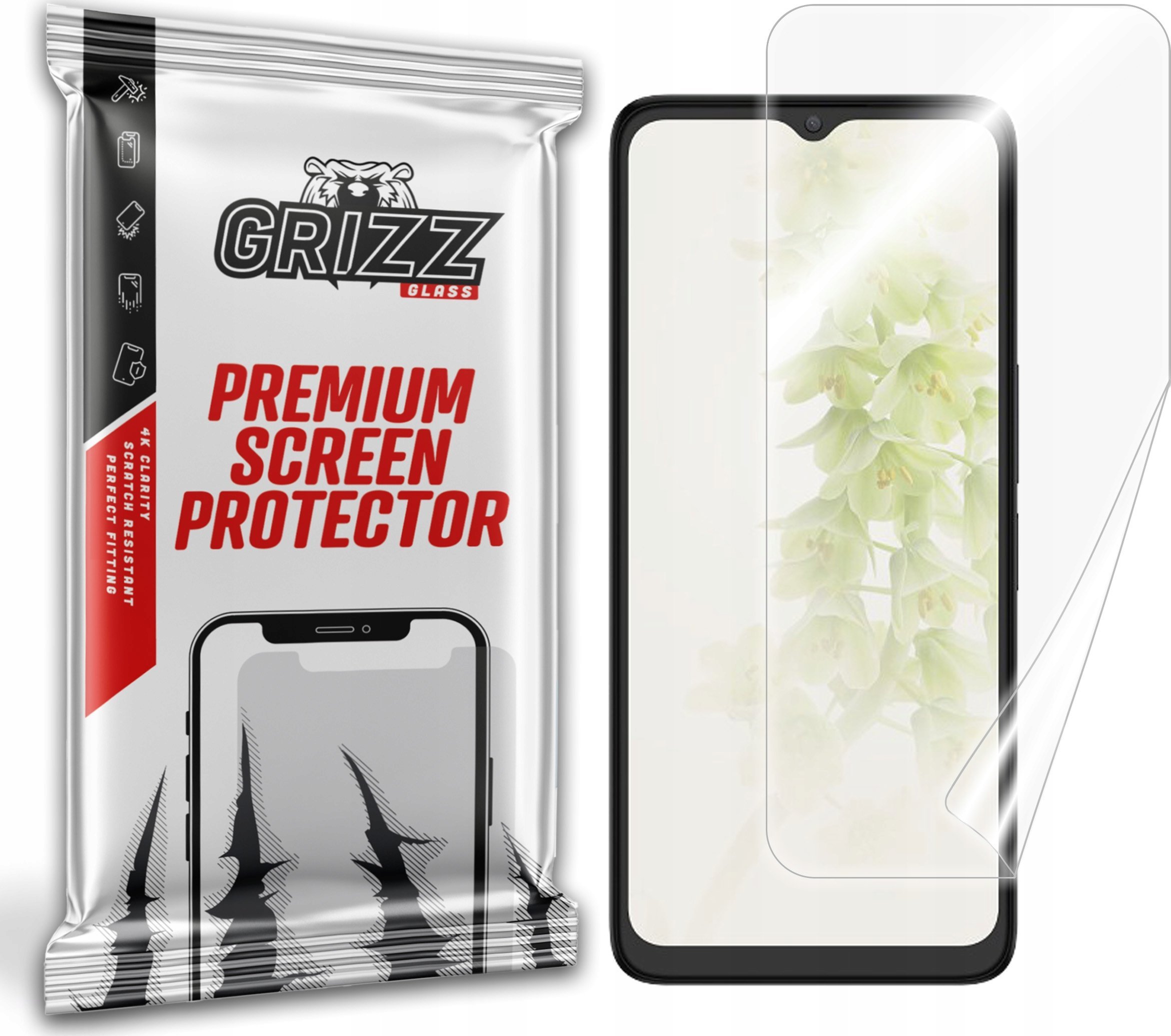 GrizzGlass Folia ceramiczna GrizzGlass CeramicFilm do TCL 40 NXTpaper 5G