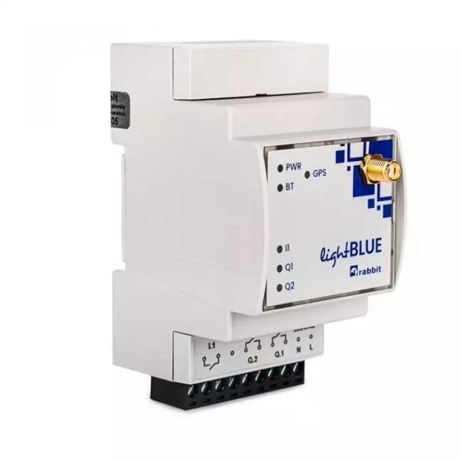 Sterownik oświetlenia ulicznego lightBLUE GPS (z anteną zewnętrzną na klej ANT1) RABB7012G1W18