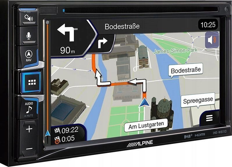Radio samochodowe Alpine Radio samochodowe ALPINE INE-W611D DAB 45 W x 4 FM