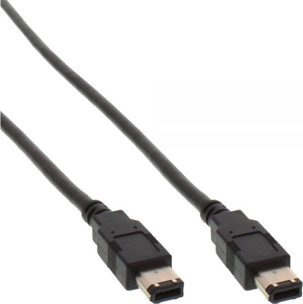 InLine Firewire 6-pin - Firewire 6-pin, 10m, Czarny (34010)