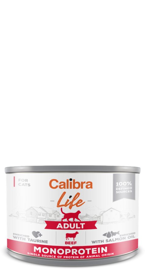 CALIBRA Cat Adult Life Beef 200g