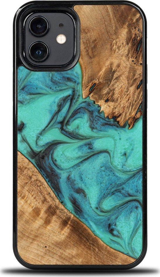 BeWood Etui Bewood Unique na iPhone 12 / 12 Pro - Turquoise
