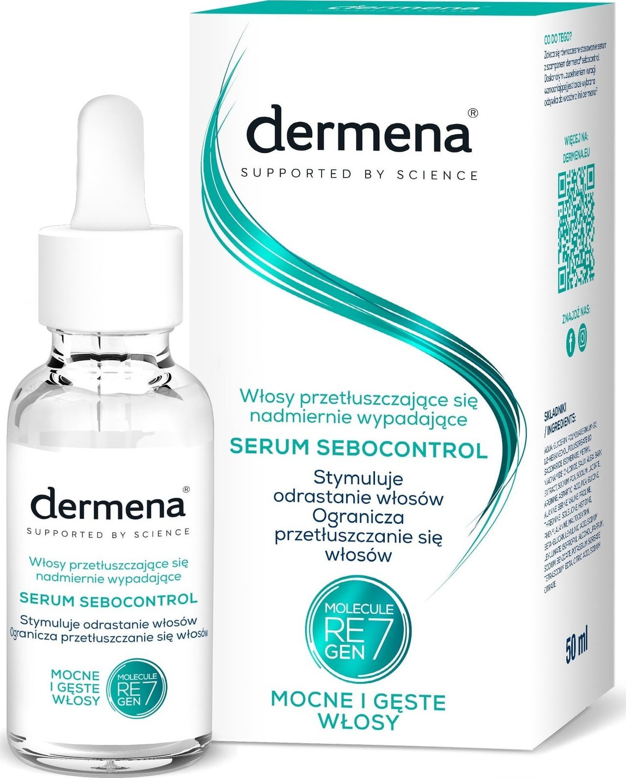 Dermena DERMENA Hair Care Serum do włosów przetłuszczających