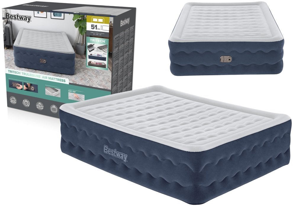 Dmuchany Materac 203 x 152 x 51 cm Bestway 6716P