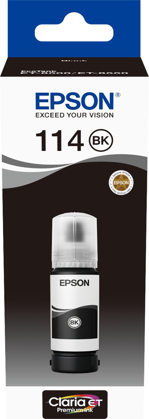 Tusz Epson Epson Ink Pigment Black 114 EcoTank (C13T07A140)