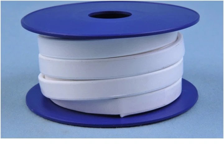 TEFLON TAPE 12X12X0,1 MM 1 G/M3 FOR GAS