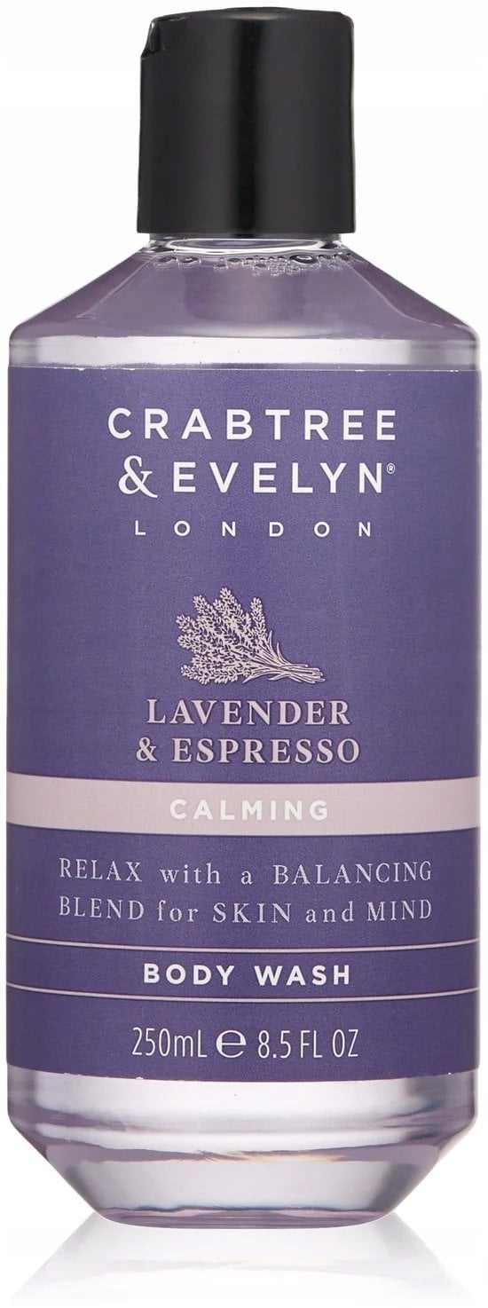 Aveda Crabtree & Evelyn, Lavender & Espresso, Calming, Body Wash, 250 ml For Women