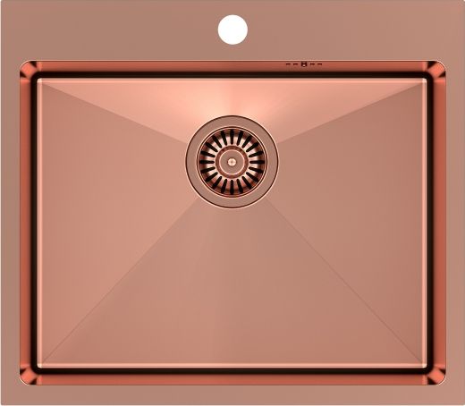 Zlewozmywak Quadron RUSSEL 110 SteelQ PVD miedziany