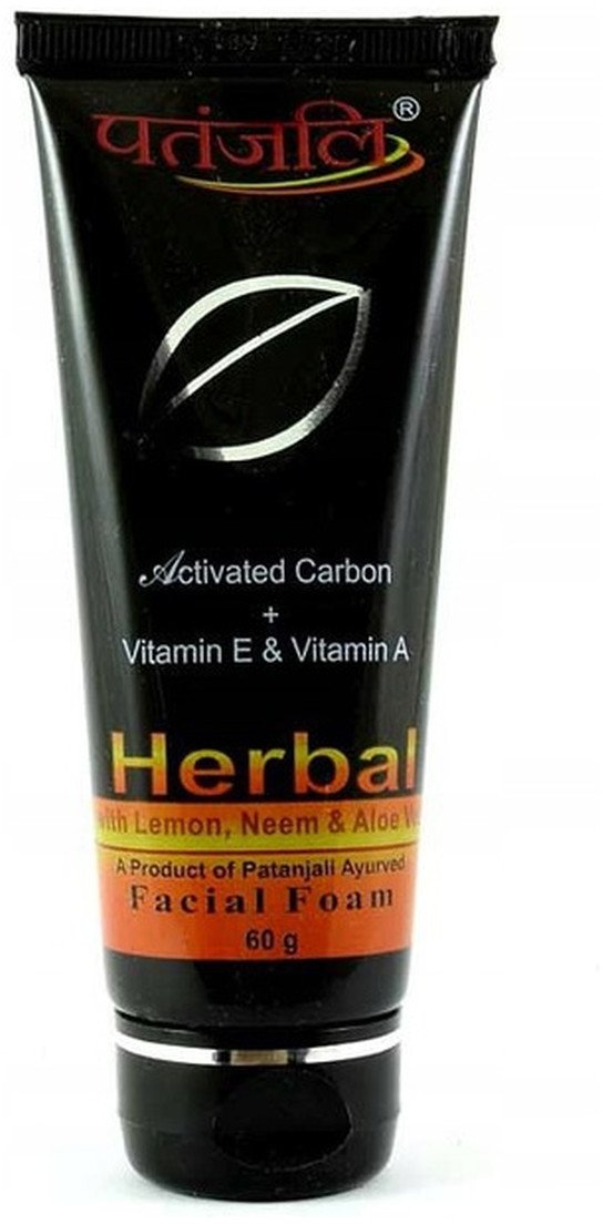 Patanjali Pianka do mycia twarzy z węglem aktywnym 50ml PATANJALI