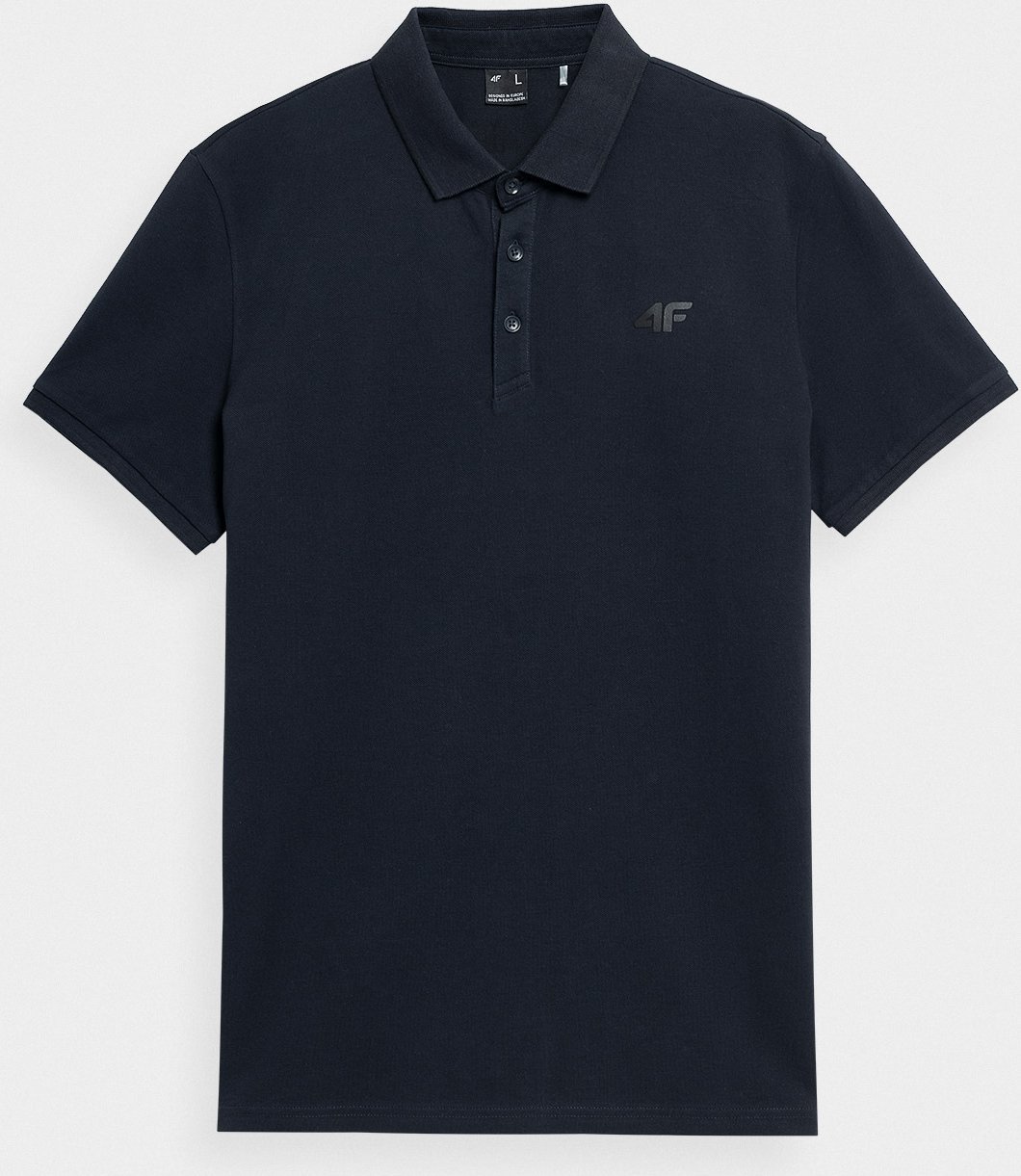 4f Tshirt Polo Ciemny Granat TPTSM039 r. S
