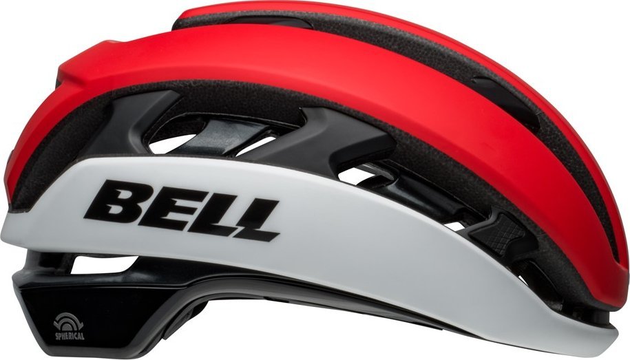 Bell Kask szosowy BELL XR MIPS SPHERICAL Rozmiar kasku: L(58-62 cm), Wybierz kolor: Matte Gloss Crimson White