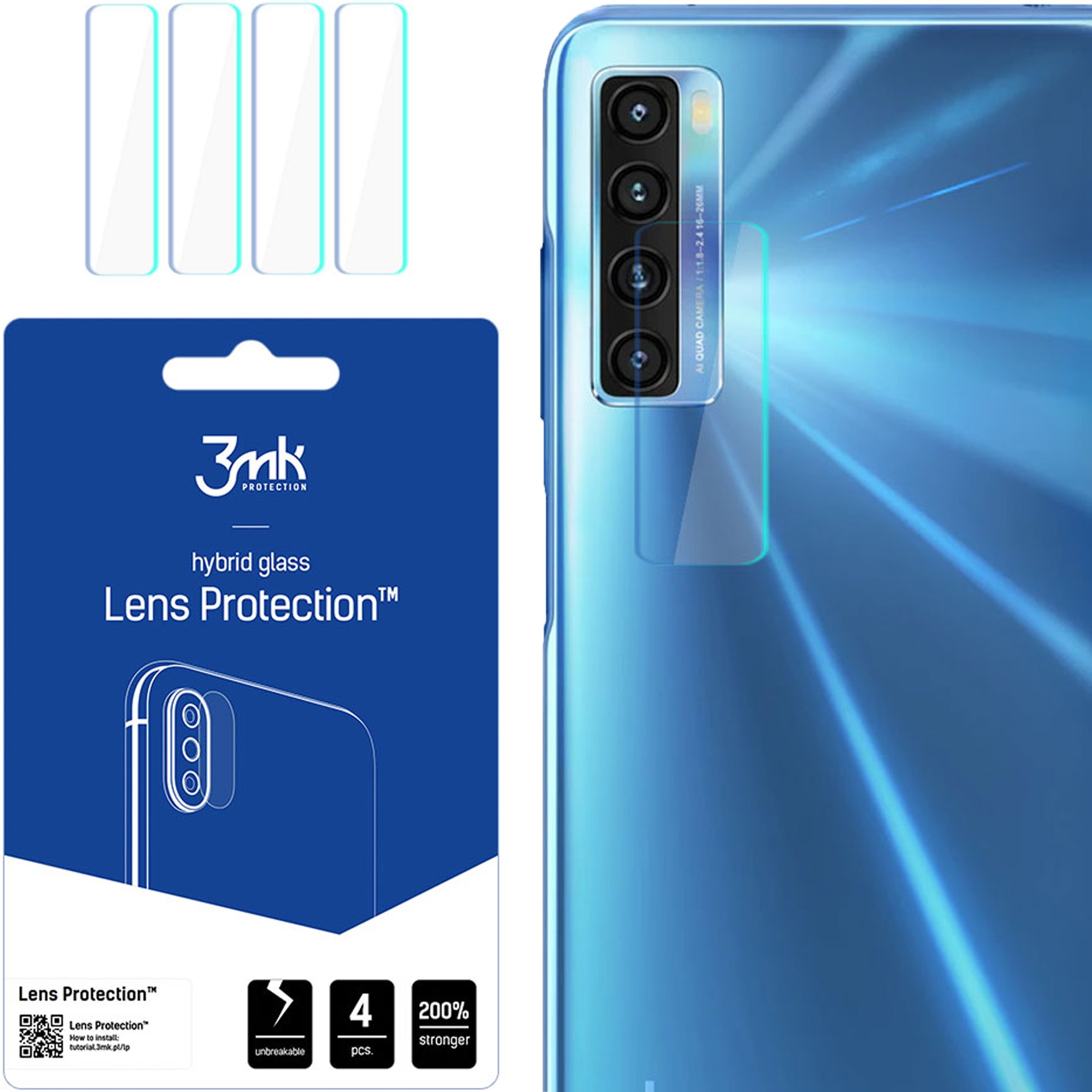 TCL 20L - 3MK LENS PROTECTION