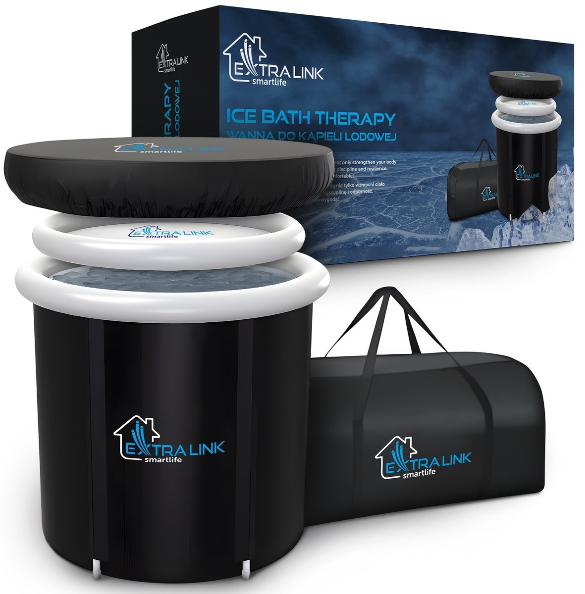 Extralink Ice Bath Bathtube | Wanna Składana | Do Morsowania