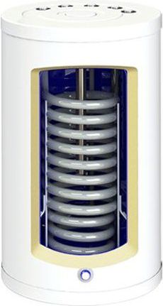 Kospel Wymiennik c.w.u. stojący z wężownicą spiralną Termo Top WHITE / biały (SWK-140.A.TERMO-TOP.WHITE.PL)