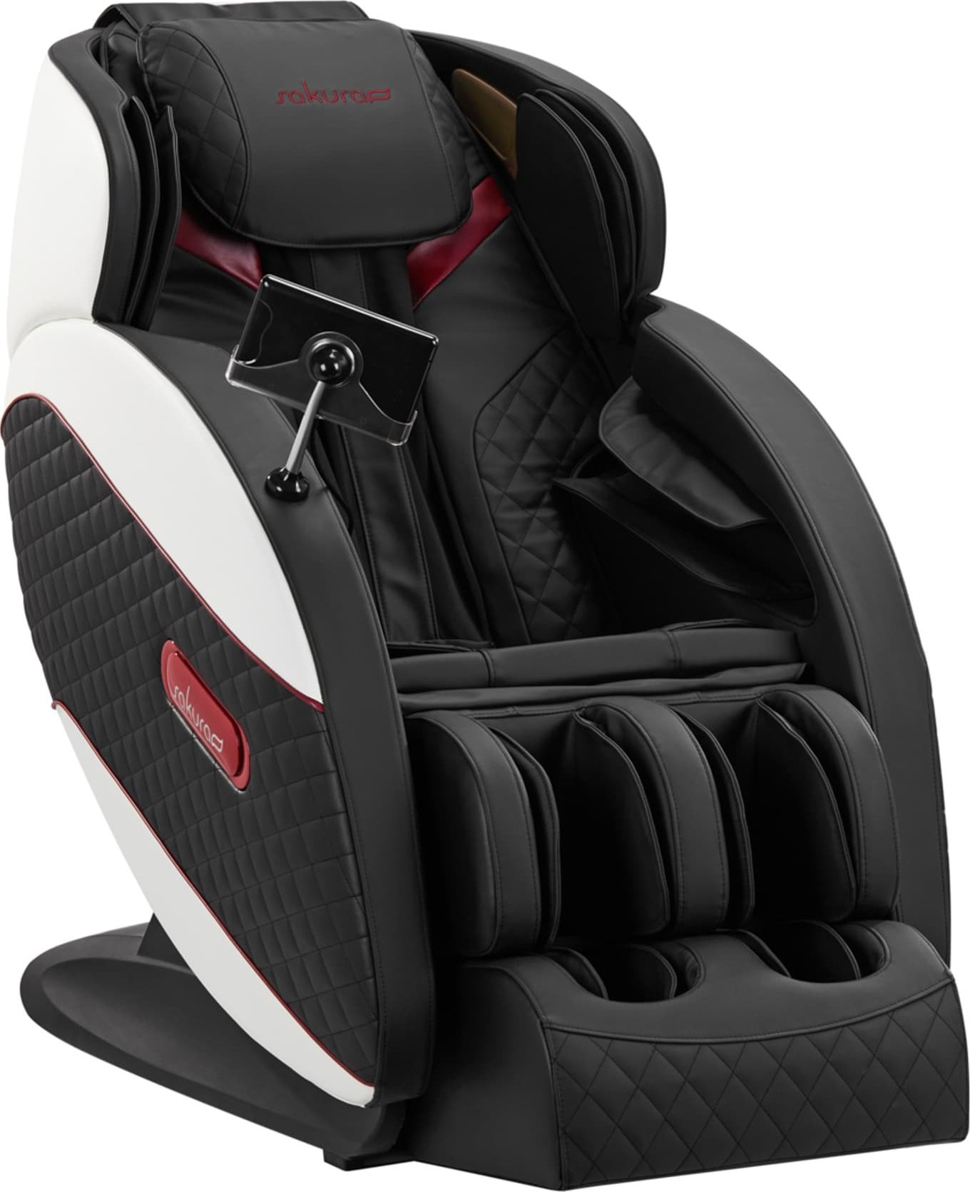 Activeshop Sakura fotel masujący Standard 801 czarno-czerwony