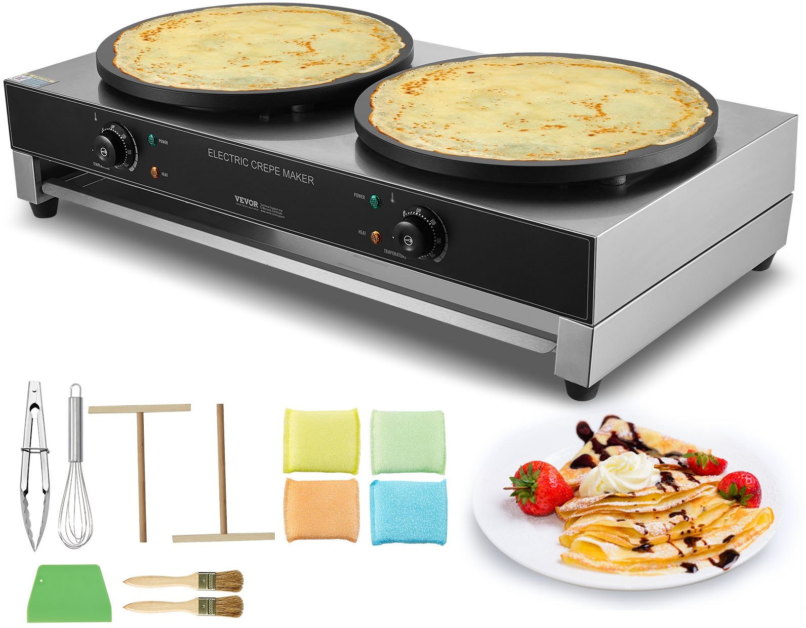 NALEŚNIKARKA ELEKTRYCZNA GASTRONOMICZNA 3400 W