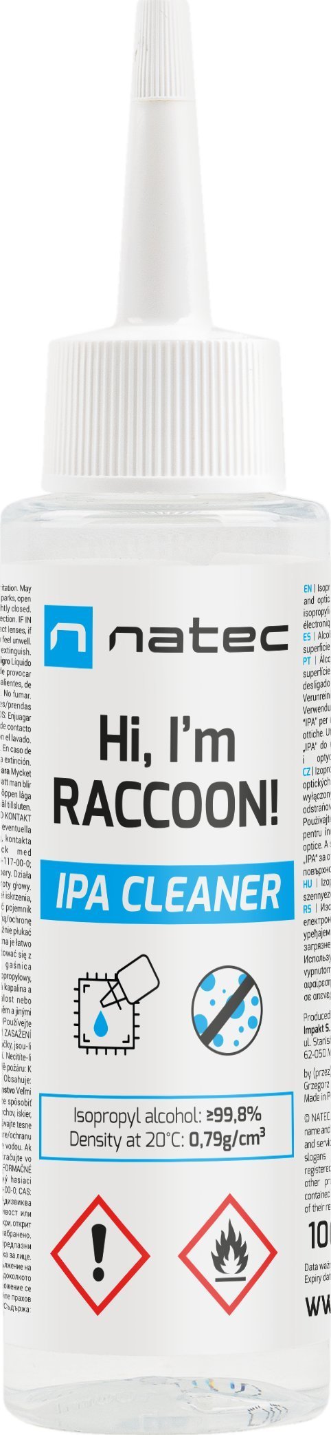 Natec Alkohol izopropylowy Raccoon IPA Cleaner 100ML (NSC-2309)