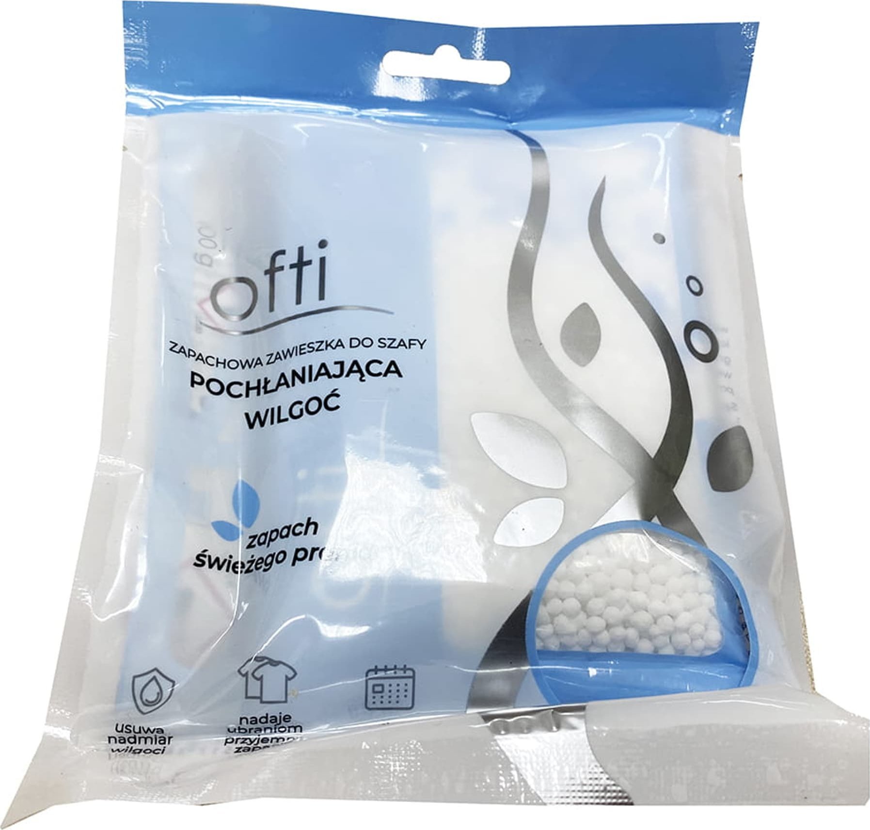 Bros Zapachowa zawieszka do szafy z pochłaniaczem wilgoci OFTI