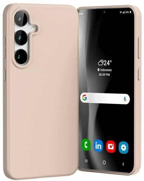 Mercury Soft Samsung S24 FE S721 piaskowy róż/pink sand