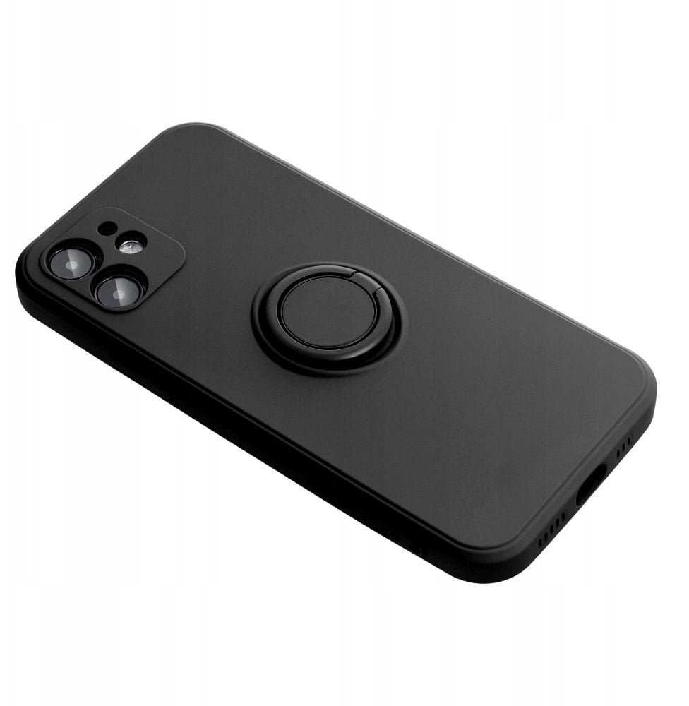 Futerał SILICONE RING do IPHONE 17 czarny