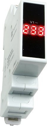 Spamel Modułowy miernik napięcia 1F 80-500VAC SPMV\1