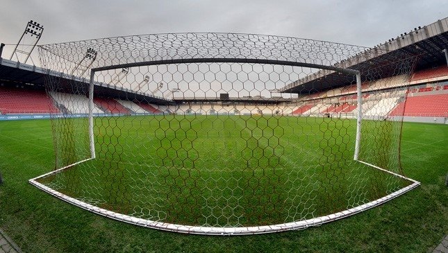 YakimaSport Siatka na bramkę 7,32 x 2,44 m - plaster miodu