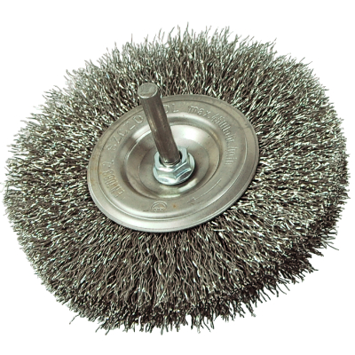 Szczotpol Szczotka tarczowa z trzpieniem 6mm śr. 100mm A40