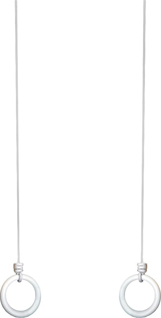 Małpiszon Kółka gimnastyczne Czempion białe