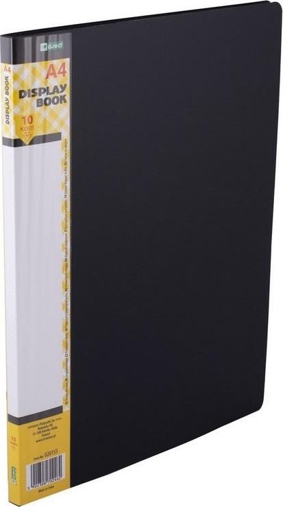 D.Rect Teczka ofertowa 10 koszulek czarna D.RECT