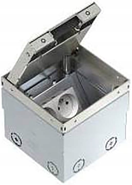 Bettermann Puszka podłogowa kompletna 2x gniazda M45 VDE NF 16A UDHOME2 GVN wypełniona pokrywa 7368332