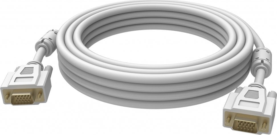 Kabel Vision VISION Professional installationstaugliches VGA-Verbindungskabel - 30 JAHRE GARANTIE - Vergoldete Anschlusse - Ferritkerne an beiden Ende